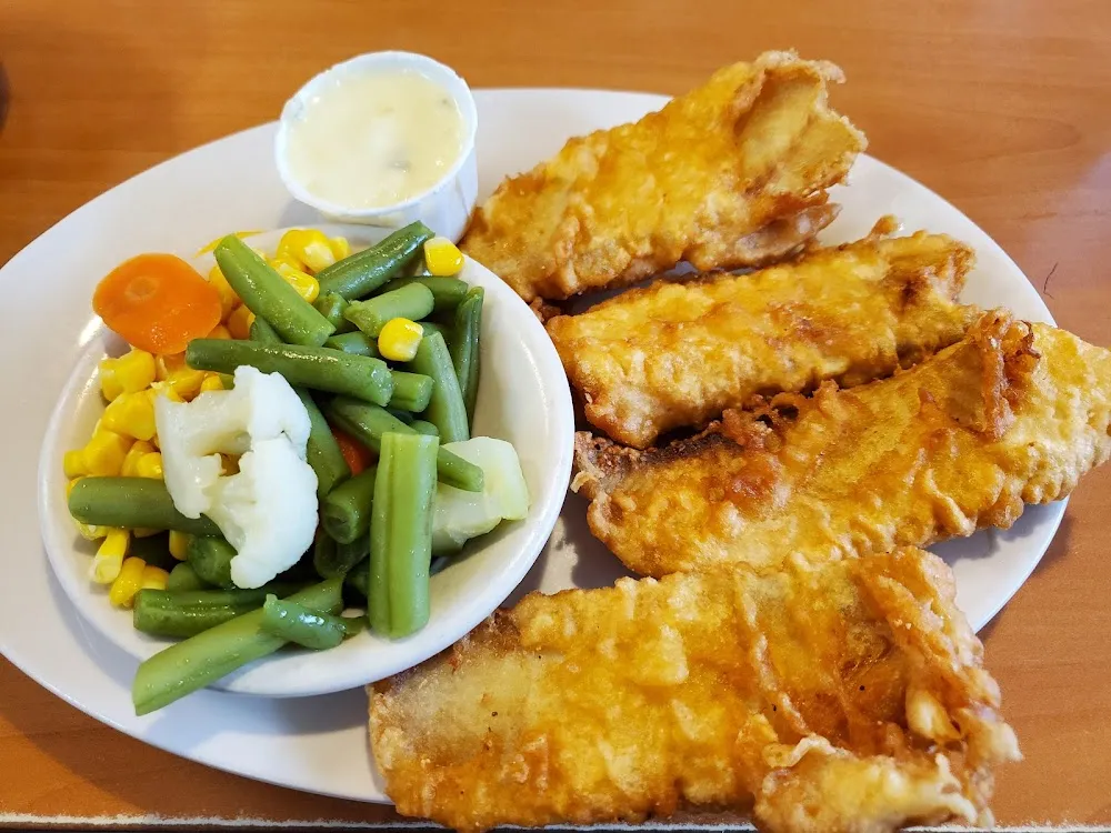 Ocean Perch Dinner
